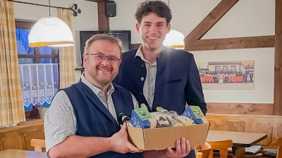 Hans Walter und Kristan von Waldenfels. (Bild: Stephan Minich)