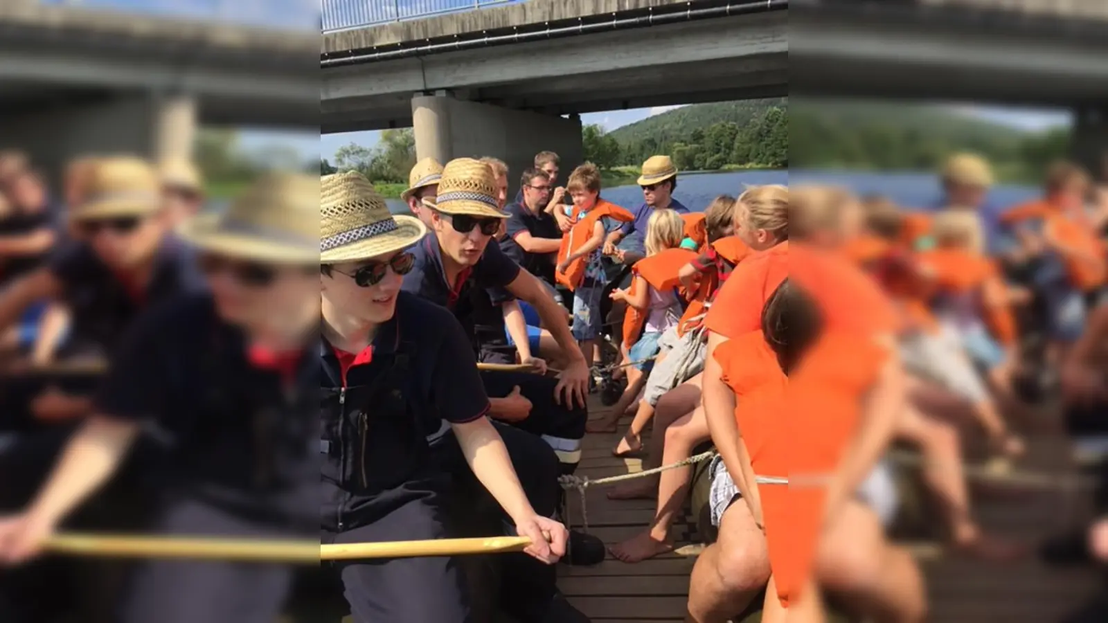 Bootsfahrt auf der Naab (Bild: Christopher Held)