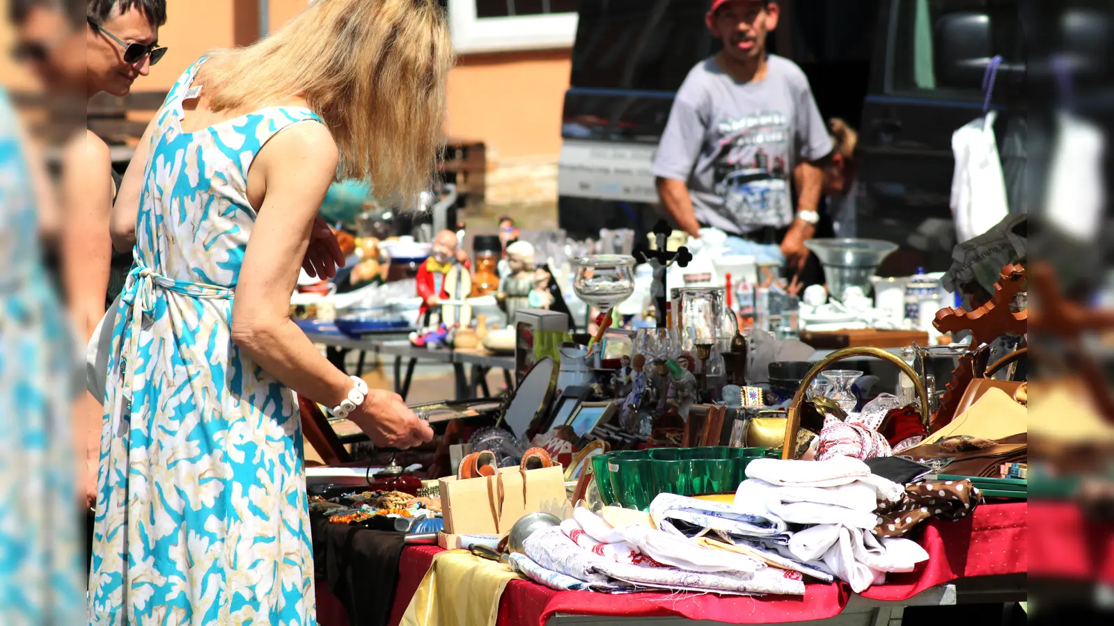 Frühlingsmarkt in Wunsiedel. (Archivbild: Melina Kämmer)