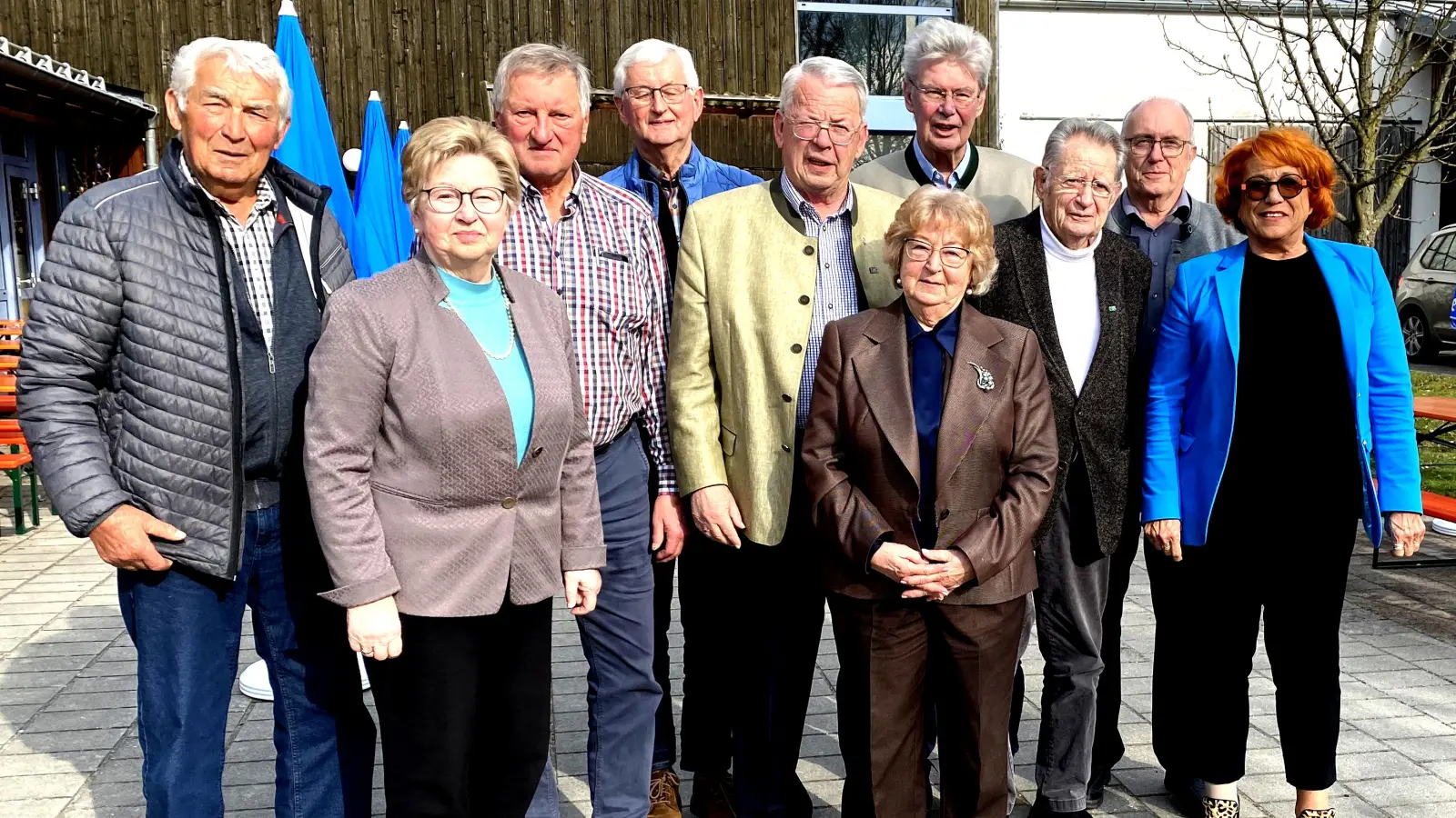 Vorstand der CSU Senioren mit Georg Butz (2.v.r.) (Bild: Karlheinz Wittauer)