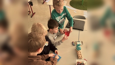 Kinder konnten bereits Schulluft schnuppern. (Bild: Gabriela Bäumler)