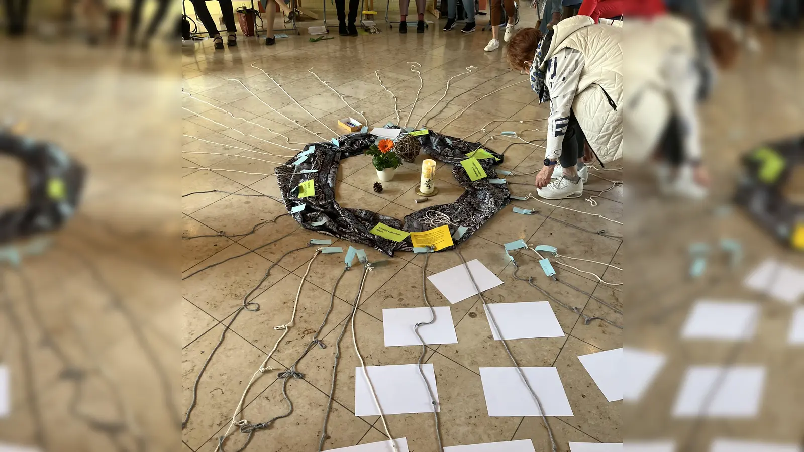 Lebensseil mit Knoten (Bild: Angelika Gradl)