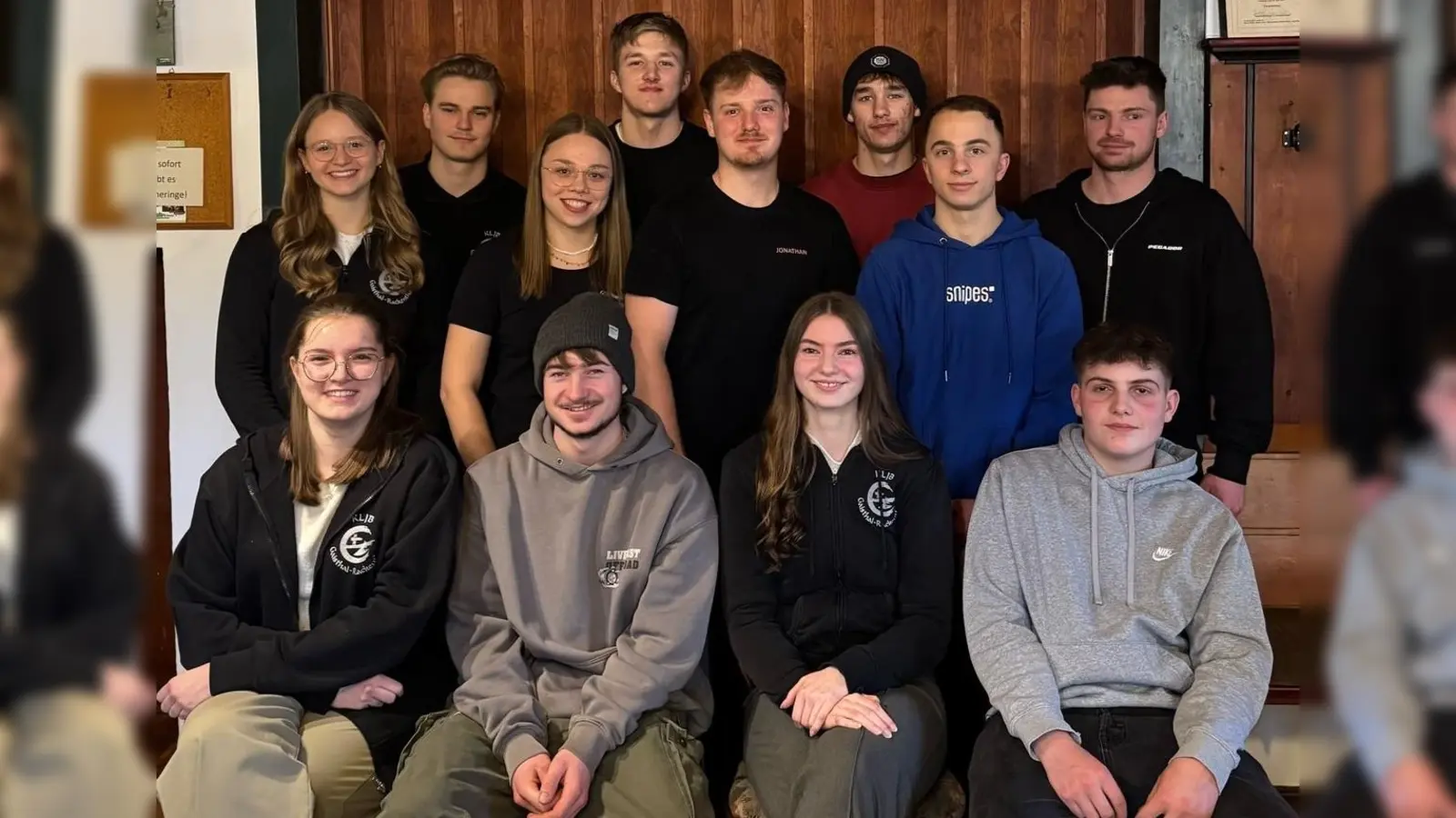 Das neu gewählte Führungsteam bei der Landjugend Gaisthal-Rackenthal. (Bild: Jonathan Voit)
