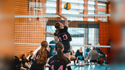 Beim ersten Hammer Cup der Volleyballabteilung der TSG Mantel-Weiherhammer trafen die Teams in zahlreichen spannenden Duellen aufeinander (Bild: Daniel Brunner)