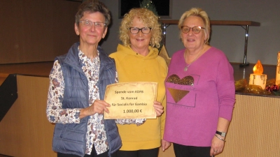 v. li. Theresia Finger, Monika Peter, Gabi Ries.<br> (Bild: Theresia Finger)