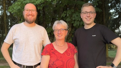 von links: Sebastian Wanner, Uschi Maxim, Tobias Mainka (Bild: Leon Stöberl)