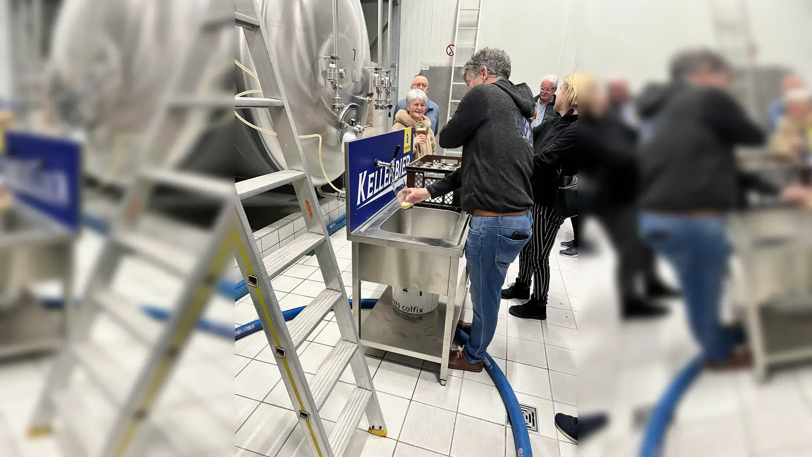 Bierverkostung-Führung Brauerei Bruckmüller  (Bild: Jacqueline Fuchs)