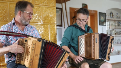 Die Harmonika steht am Sonntag, 24. August, im Freilandmuseum Oberpfalz im Fokus. (Bild: Eva Grönninger/exb)