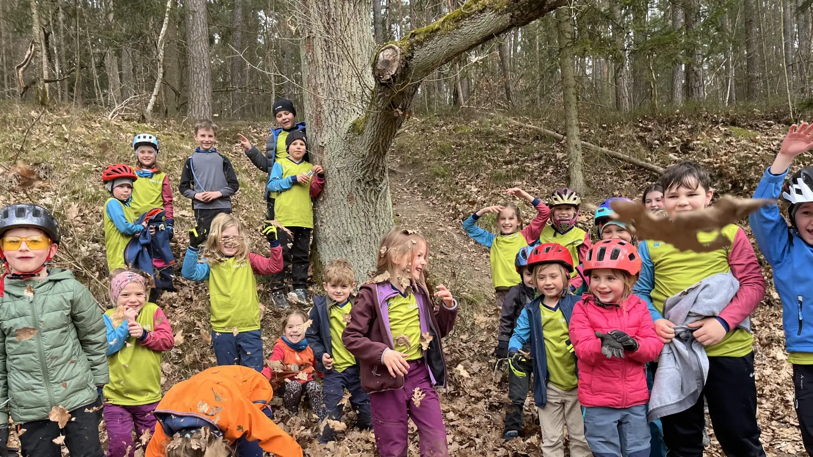 Der Spaß kam nicht zu kurz beim Saisonauftakt der Trail Kids.  (Bild: Markus Spörl)