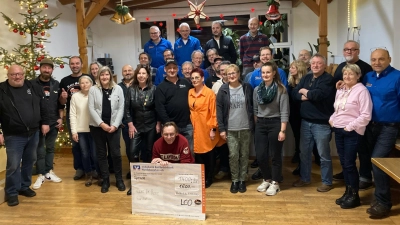 Weihnachtsfeier der Laverda Connection Oberpfalz (Bild: Hubert Schmidt)