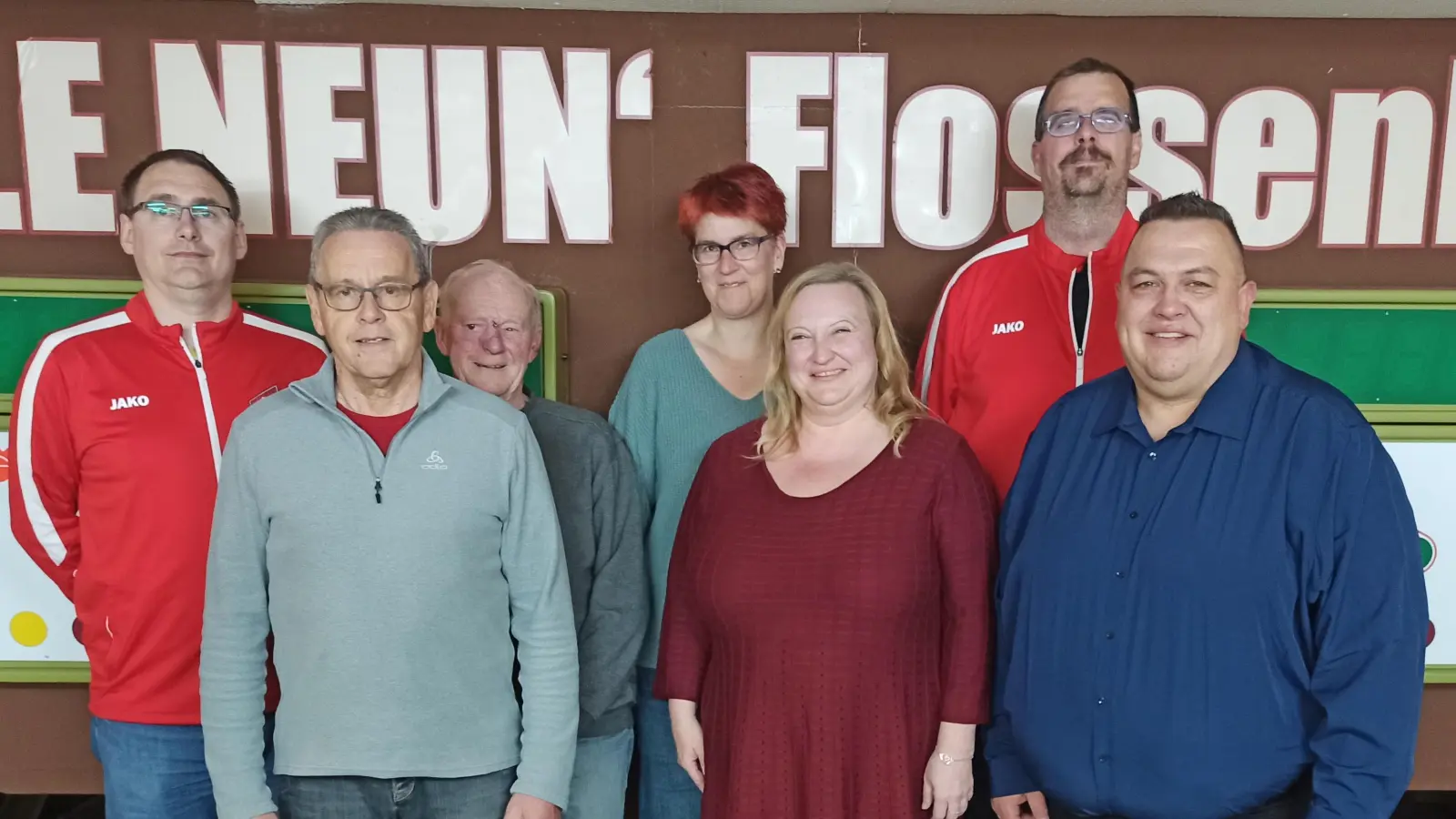 von links: Michael Jung, Hans-Jürgen Janker, Karl Pöllinger, Evi Windschügl, Sylvia Körn, Strigl Harald, Sebastian Körn. (Bild: Hans-Jürgen Janker)