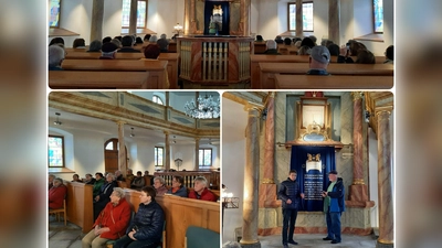 Besuch in der Synagoge  (Bild: Kunigunde Hanauer)