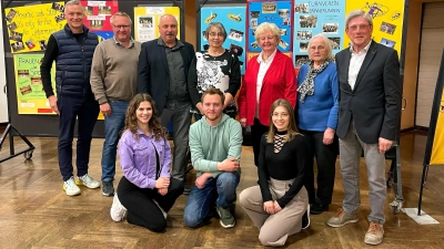 Die anwesenden Geehrten des Turnverein Waldsassen (Bild: Lena Gralla)