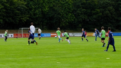 Im Rahmen des Grundschulwettbewerbs Fußball wurde der Schulmeister im Landkreis ermittelt. (Bild: Karin Zimmermann)