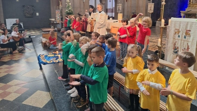 Die Vorschulkinder des Kindergarten St. Maria (Bild: Christine Westermeier)