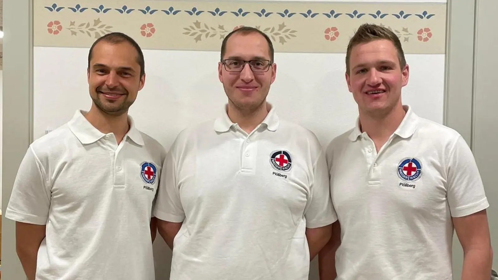 Von links im Bild: Technischer Leiter Matthias Konrad, neuer 2. Vorsitzender Bastian Freundl, 1. Vorsitzender Maximilian Kraus. (Bild: Susanna Kraus)