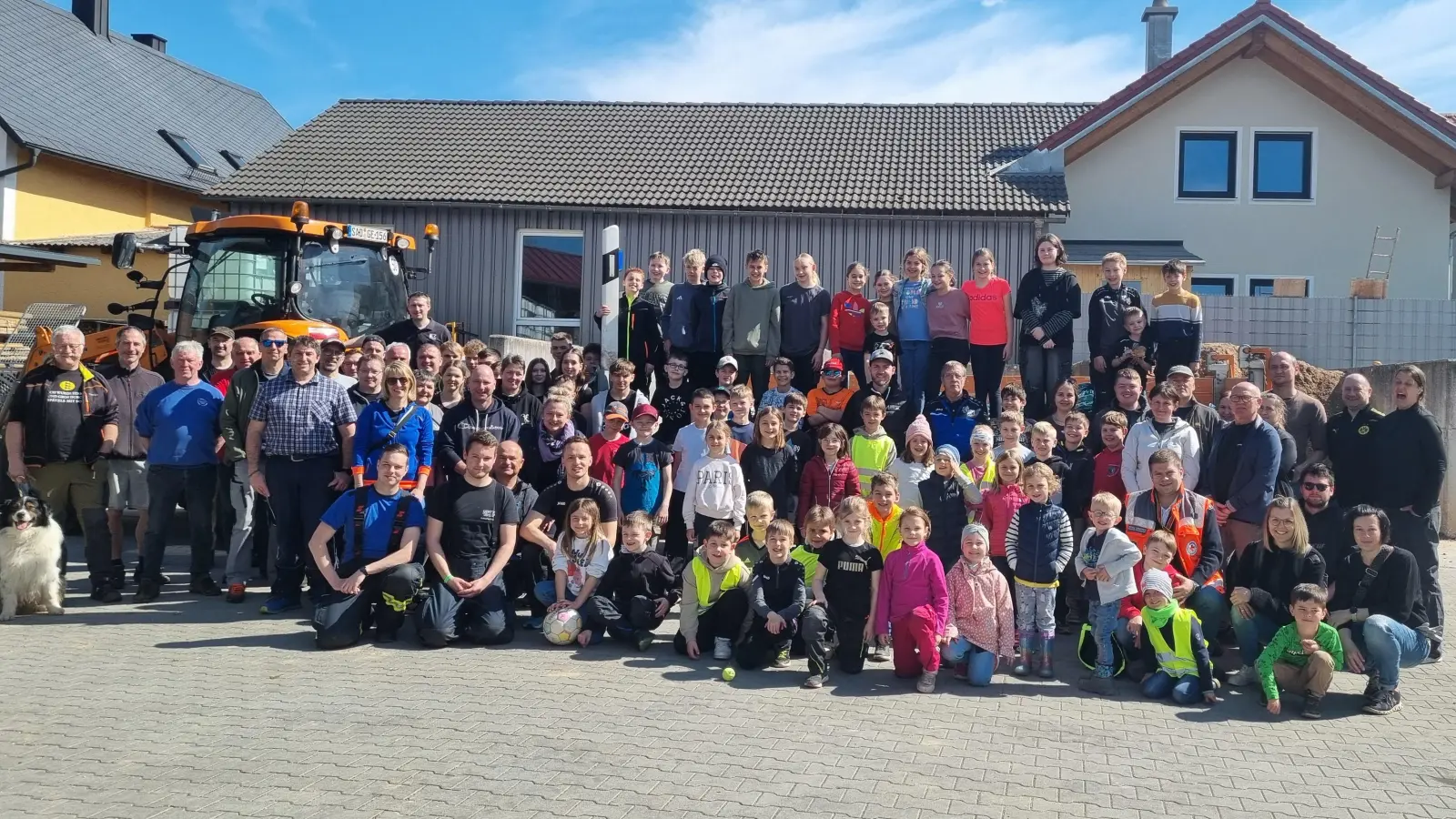 Viele Helfer beim Rama Dama. (Bild: Markus  Ries)
