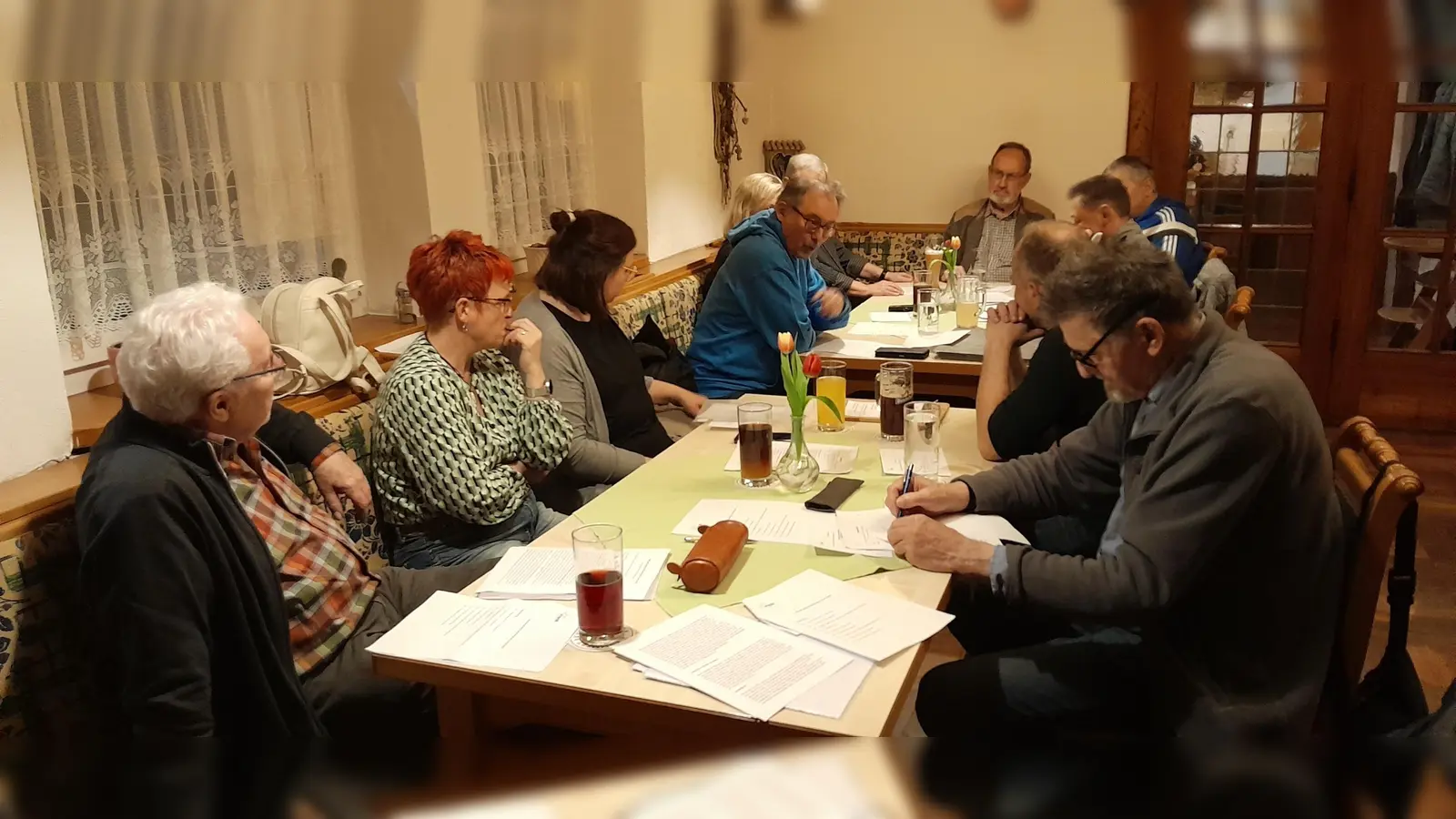 Besucher der Jahreshauptversammlung (Bild: Wolfgang Graser)