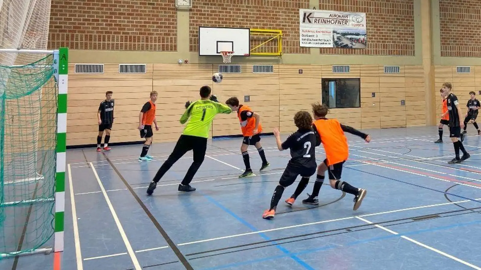 Das C-Jugend-Turnier entscheidet die Mannschaft aus Pfreimd mit einem 3:0-Sieg klar für sich.  (Bild: Kappl, Andreas [kap])