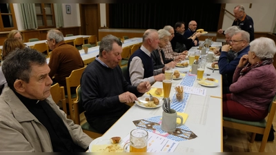 Die Tradition der Josefifeier setzte der Katholische Männerverein auch in diesem Jahr fort.  (Bild: Fred Lehner)