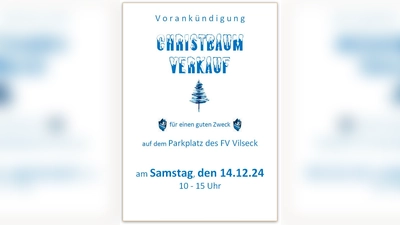 FV Vilseck Christbaumverkauf 2024 (Bild: Christian Stubenvoll)