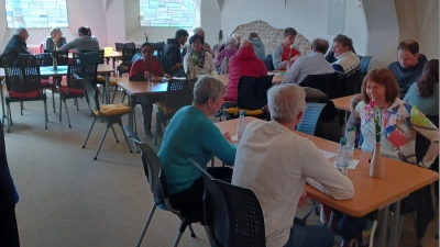 Fastenessen in der Unterkirche  (Bild: Annemarie Woppmann)