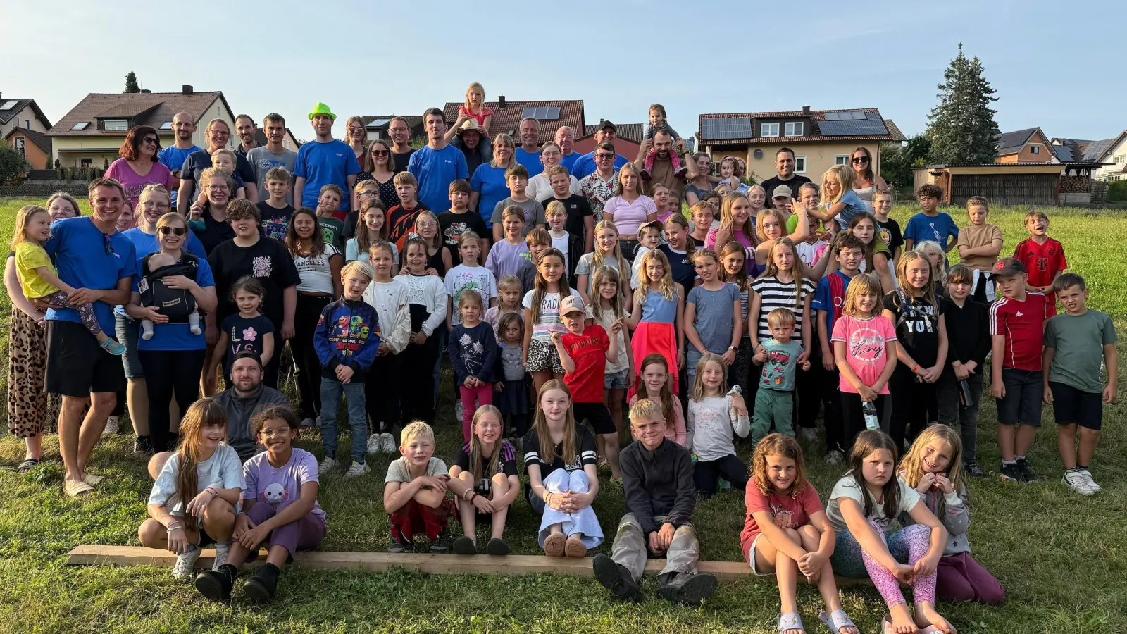 Gruppenfoto Zeltlager der UPW Etzenricht (Bild: Magdalena Zwack)
