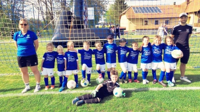 Die jüngsten Fußballerinnen und Fußballer begeistern ihr Publikum. (Bild: Karl Ziegler)