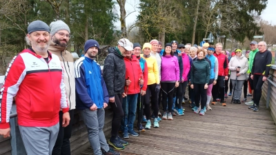 Saisonstart DJK Lauftreff/Nordic Walking  (Bild: Klaus Reichel)