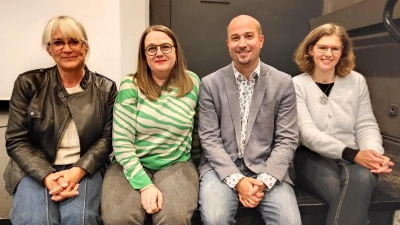Veränderungen im Vorstand des Stadtjugendrings: (von links) „Vize” Sabine Graßl und Beisitzerin Katrin Sperrer hören auf, Chef Florian Vogel bekommt in Melanie Lingl eine neue Stellvertreterin.  (Bild: Ralph Gammanick)