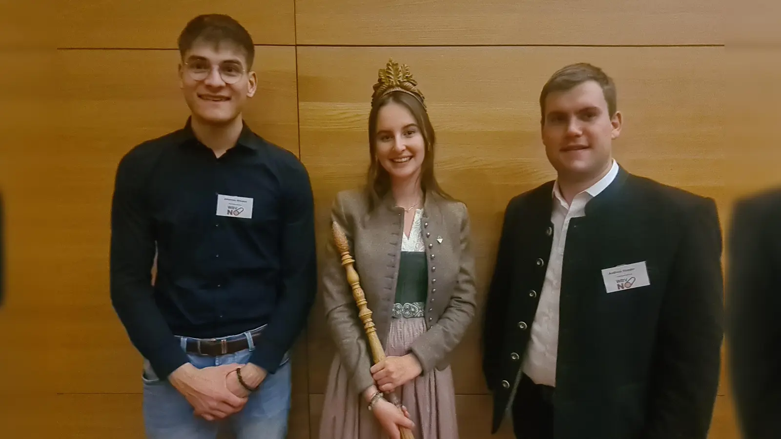 Johannes Winderl, Patricia Vogl, Andreas Stepper. (Bild: Birgit Vogl)