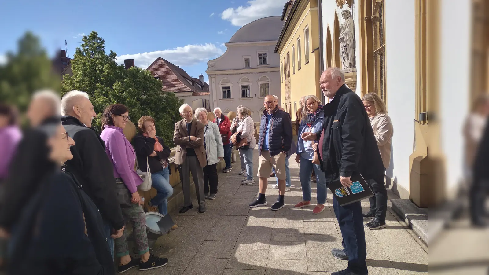 Auf dem Rathausbalkon (Bild: Josef Schmaußer)