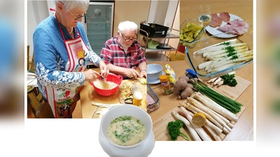 Eifrig bei der Vorbereitung (Bild: Harald Weber)