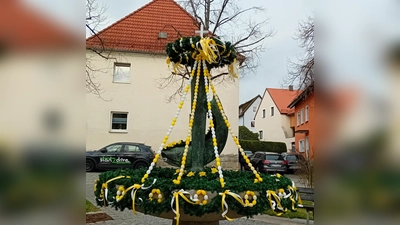 Der Stadtbrunnen in Windischeschenbach  (Bild: Rosi Witt)
