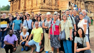 Die Reisegruppe. (Bild: Christian Götz )
