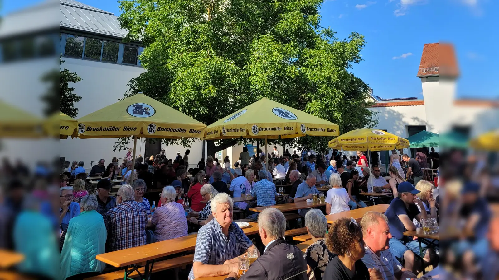 Zahlreiche Besucher kamen zum Pfarrfest der Pfarrei St. Konrad. (Bild: Michael Jakob)