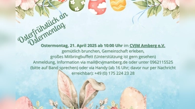 Einladung zum Osterbrunch im CVJM Amberg e.V. (Bild: Christian Glaßer )