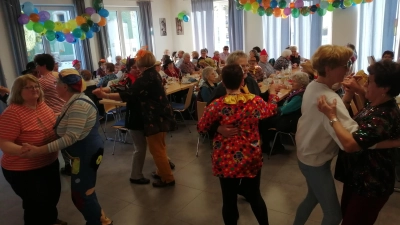Gute Stimmung herrschte beim Mittwochstreff im Moosbacher Pfarrheim (Bild: Udo Klösel)